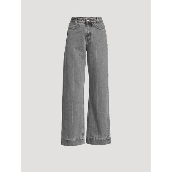 Bite Studios Grey Wide Leg Grey Jeans 24 X 29 - Picture 1 of 5